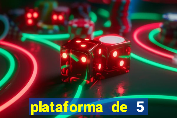 plataforma de 5 reais fortune tiger